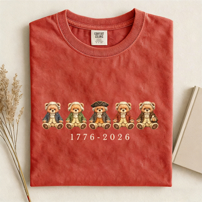 1776 2026 Land Of The Free Patriotic T-shirt