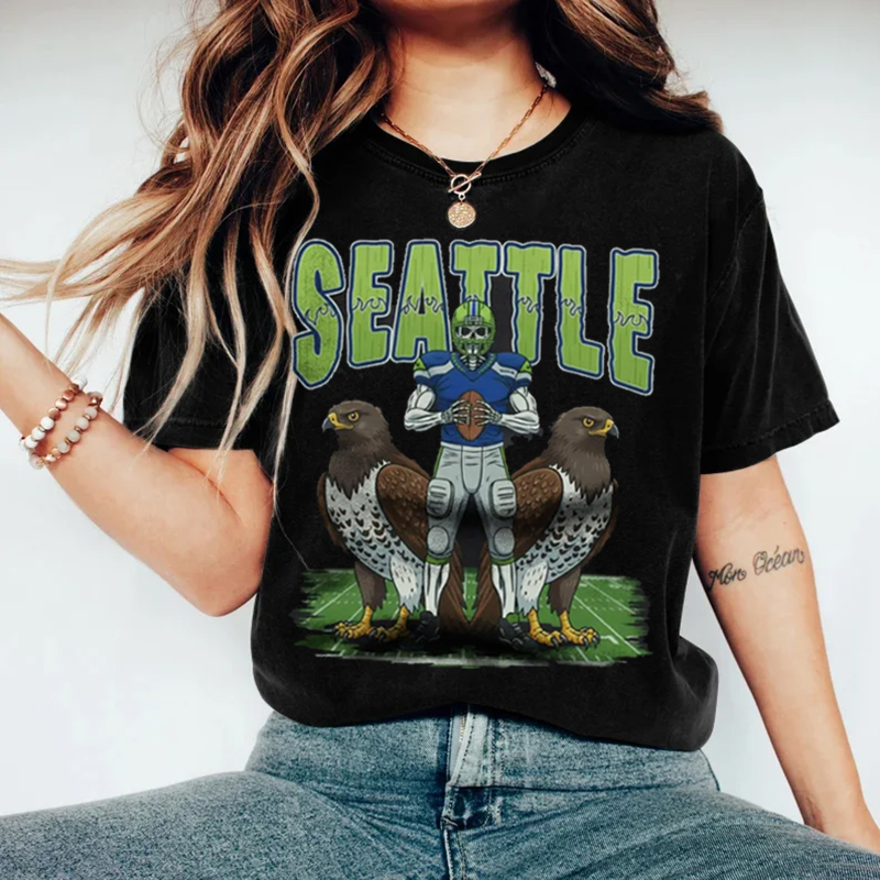 Vintage Seattle Football T-shirt