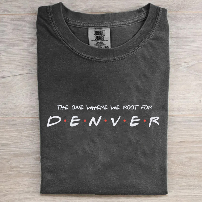 Vintage Denver Football T-shirt