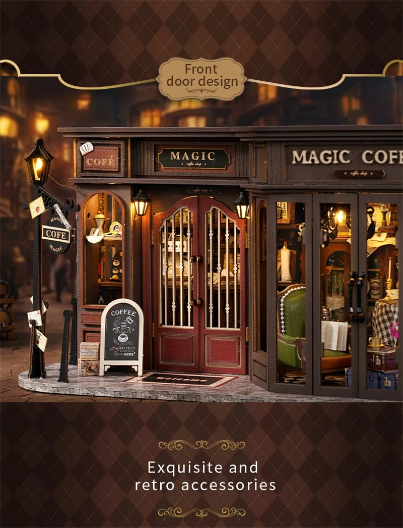 Retro Magic Coffee Shop detail 06