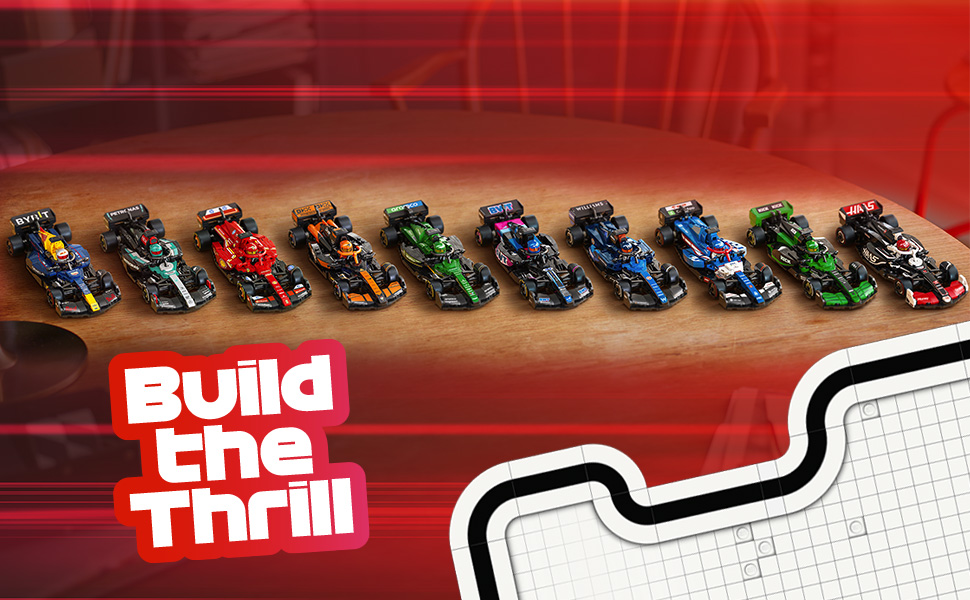 68802, Amazon, co-pack, F1, Fórmula 1, carreras, Speed Champions