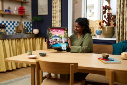 Japanese Cherry Blossom Landscape