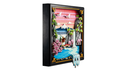 Japanese Cherry Blossom Landscape