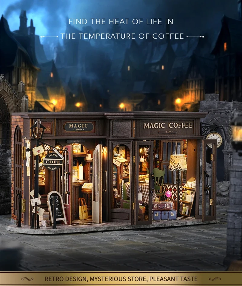 Retro Magic Coffee Shop detail 03