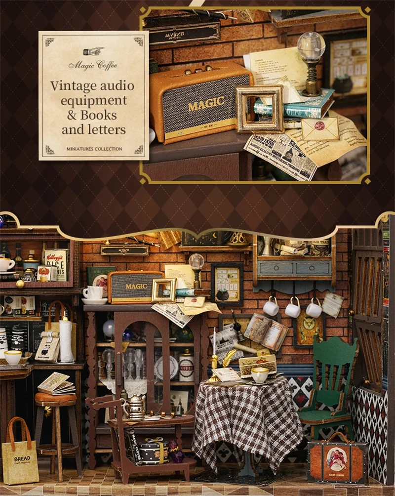 Retro Magic Coffee Shop detail 16