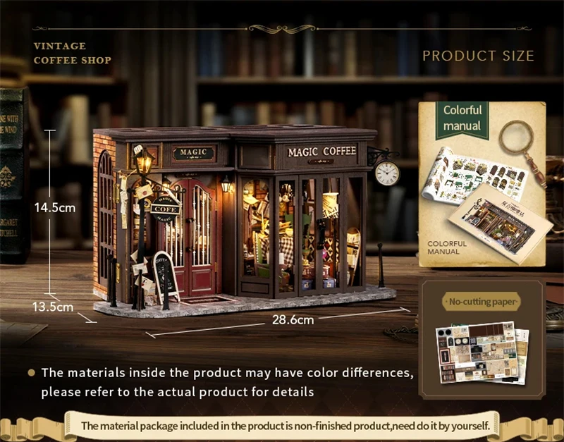 Retro Magic Coffee Shop detail 02