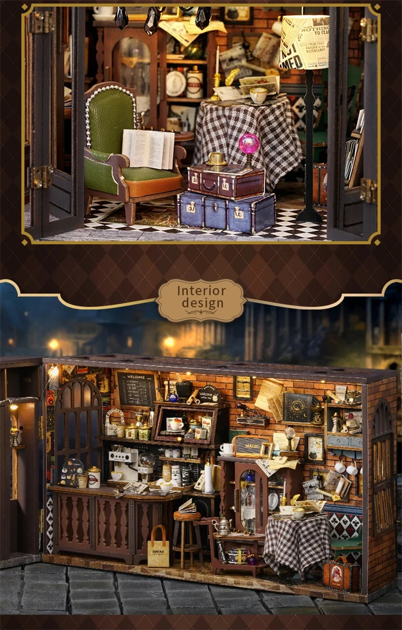 Retro Magic Coffee Shop detail 09