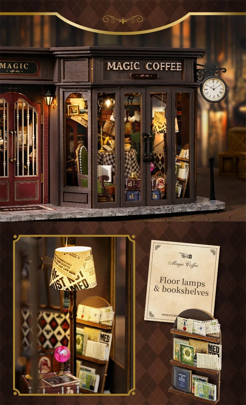 Retro Magic Coffee Shop detail 08