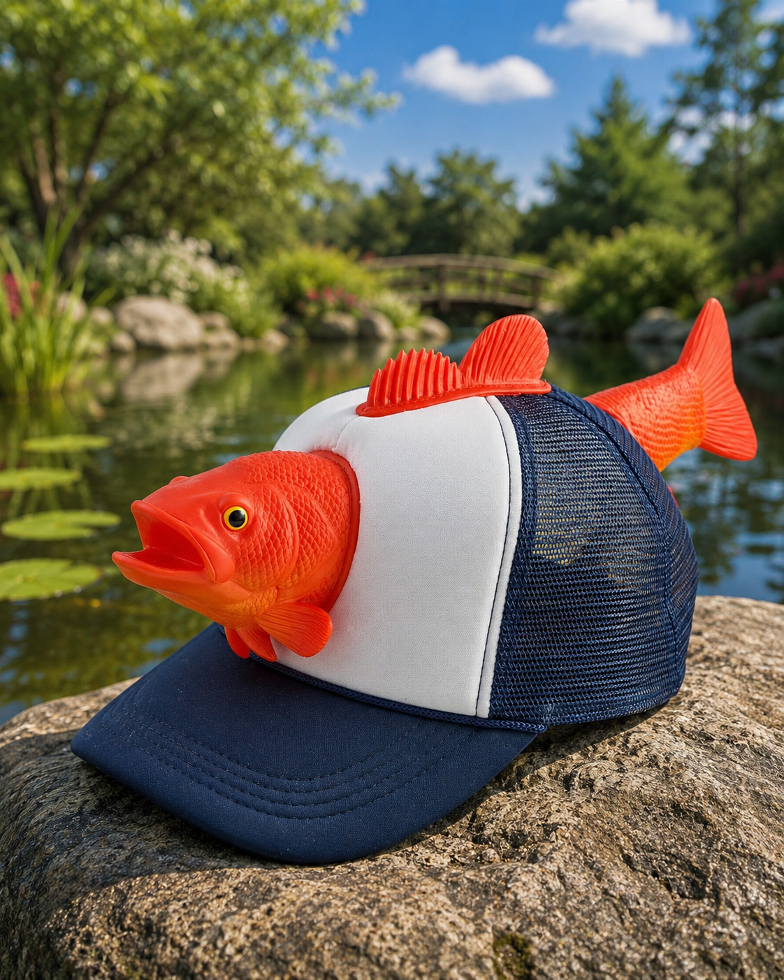 3D Bass Fishing Hat | The Lucky Hat Every Angler Needs
