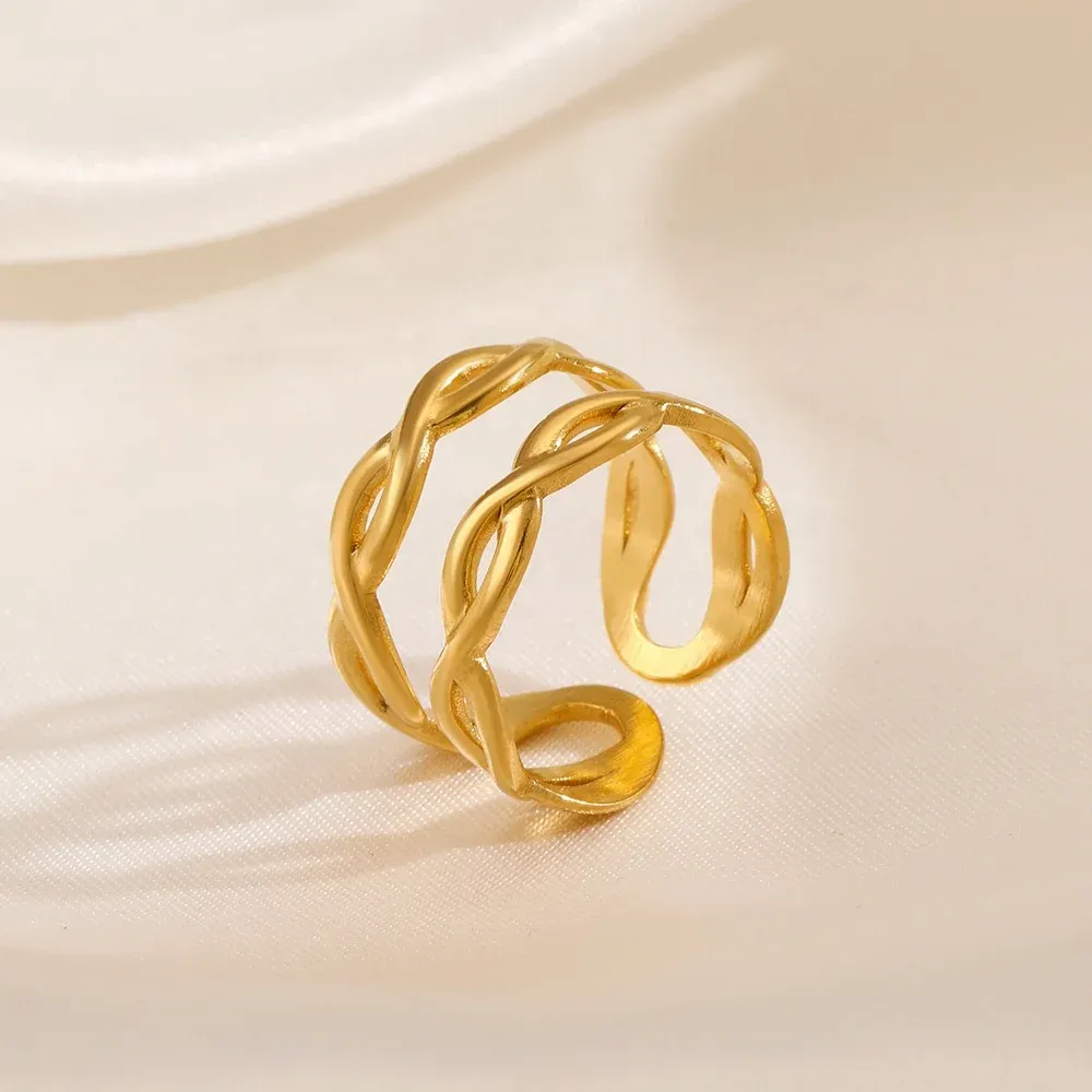 Wedding Punk and Religious Stainless Steel Rings