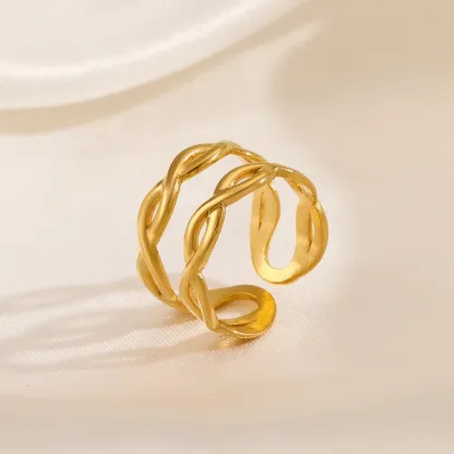 Wedding Punk and Religious Stainless Steel Rings