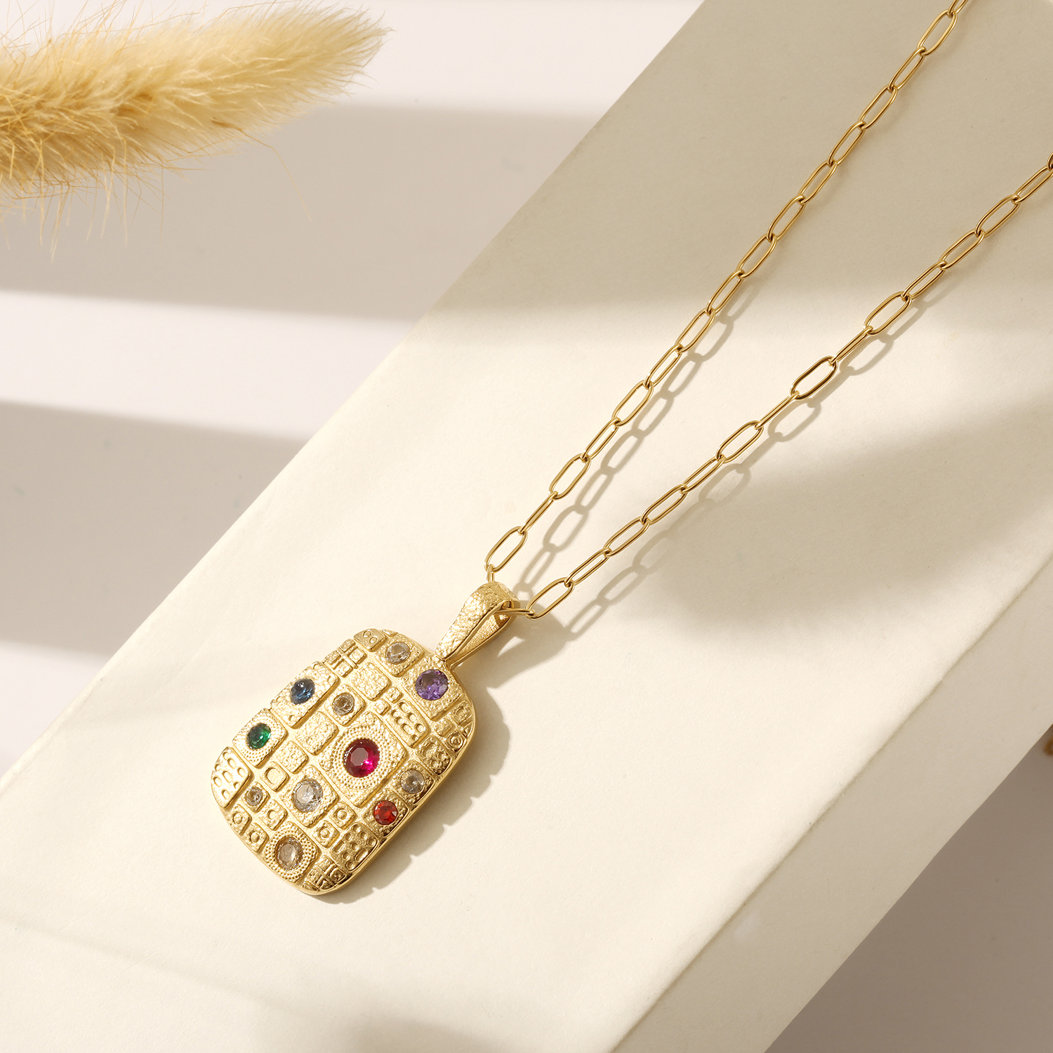 Women Jewelry Pendant Stainless Steel Necklace