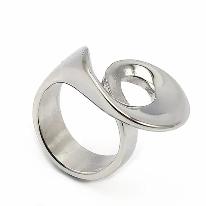 Fashion18k Gold and Sliver Ring for Woman Men