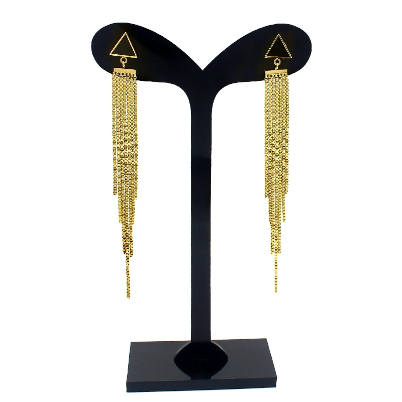 Gold Trendy Stud Earrings