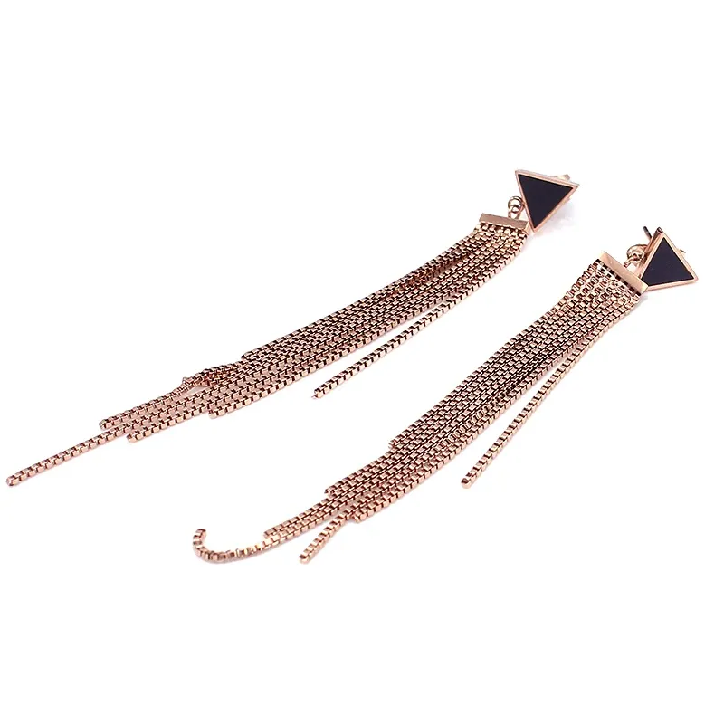 Gold Trendy Stud Earrings