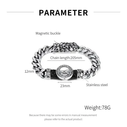 Stainless Steel Link Chain Bracelets