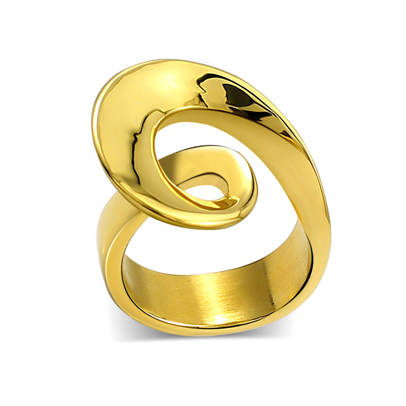 Fashion18k Gold and Sliver Ring for Woman Men
