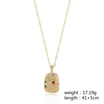 Women Jewelry Pendant Stainless Steel Necklace