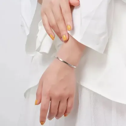 925 Sterling Silver Snake Chain Bracelet