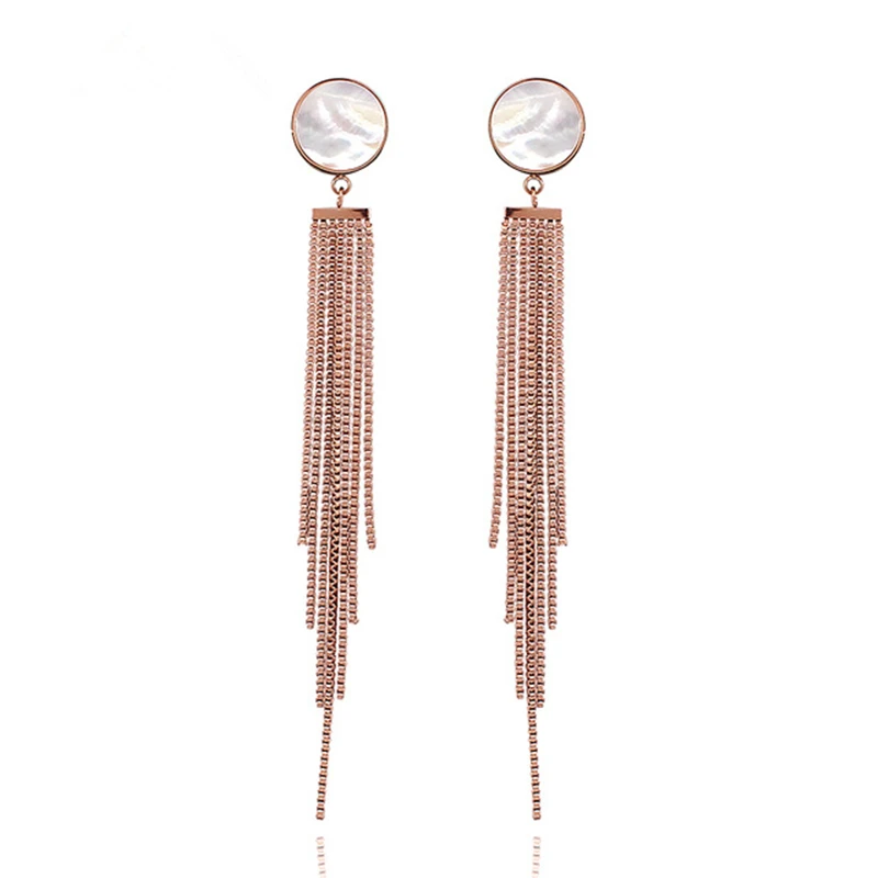 Gold Trendy Stud Earrings