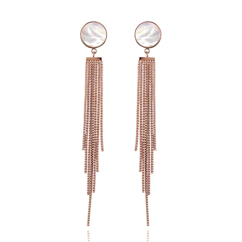 Gold Trendy Stud Earrings