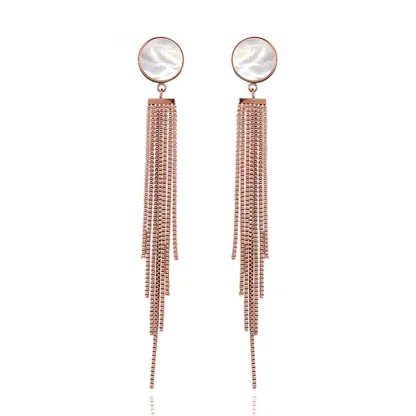 Gold Trendy Stud Earrings