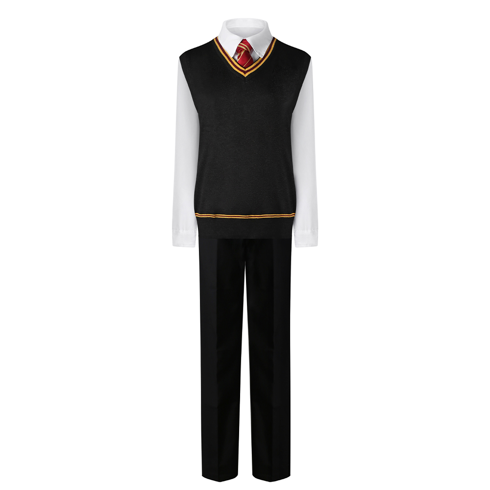 Gryffindor Cosplay Costume for Adults, Men and Kids – Wizard Magic Robe for Halloween, Carnival and Christmas