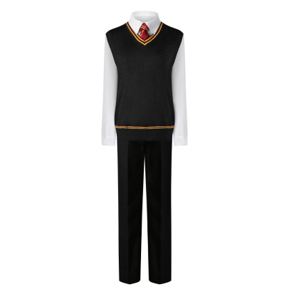 Gryffindor Cosplay Costume for Adults, Men and Kids – Wizard Magic Robe for Halloween, Carnival and Christmas