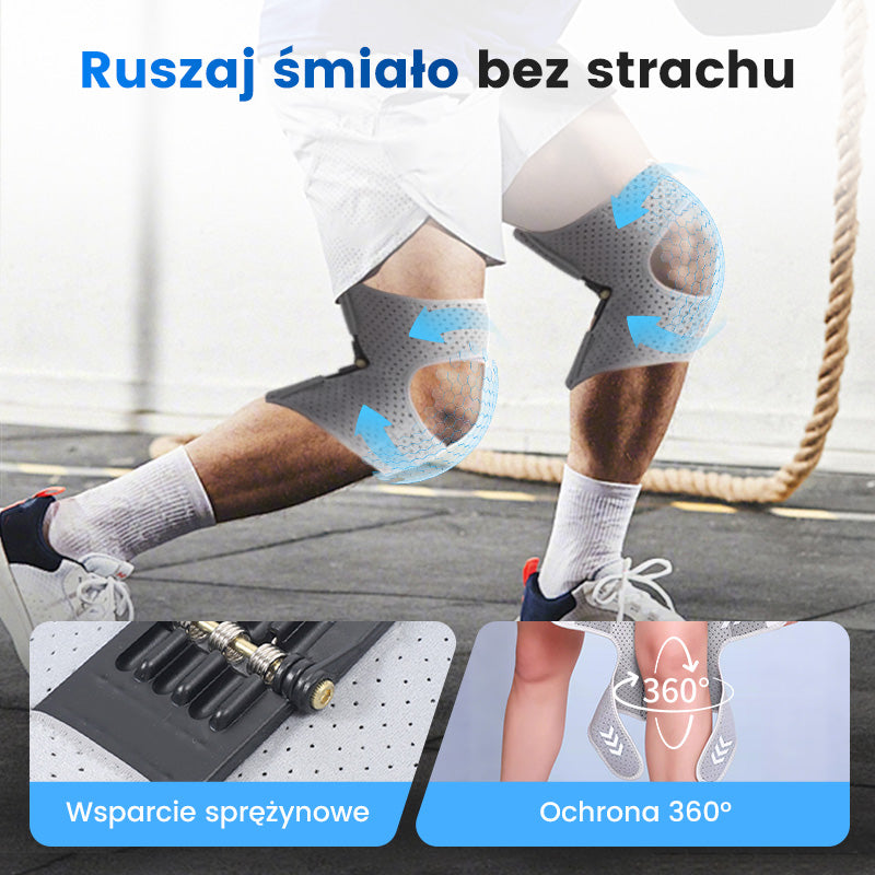 🔥🔥Orteza kolana ze wspomaganiem