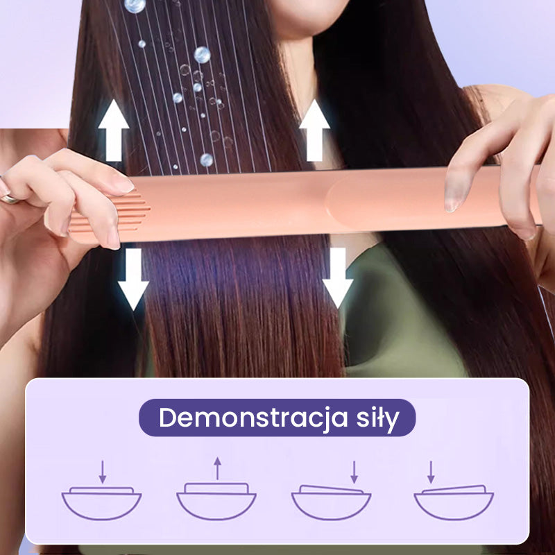 2 w 1 Mini lokówka i prostownica do włosów