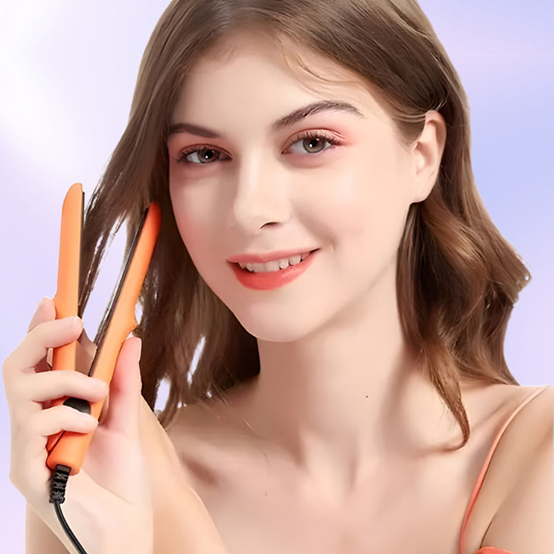 2 w 1 Mini lokówka i prostownica do włosów