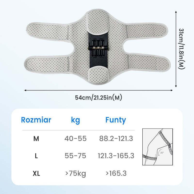 🔥🔥Orteza kolana ze wspomaganiem