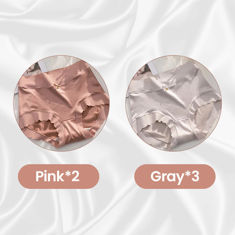 🔥Wysokiej klasy jedwabne majtki antybakteryjne i pochłaniające wilgoć🌸