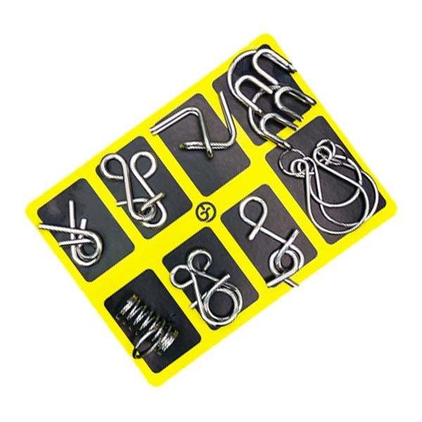 🔥Edukacyjne zabawki intelektualne Zabawki IQ, metalowe łamigłówki łamigłówki