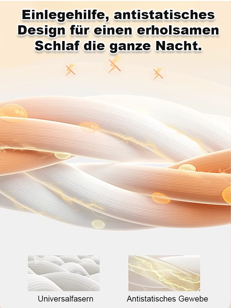 Bettwäsche aus doppelseitigem Kaninchenwolle-Plüsch