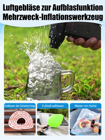 🌪️ 2-in-1 Power-Monster: Blasen & Saugen mit 32.000 Pa ❄️ Schnee & Eis schmelzen in nur 10 Sekunden (5000W / 55°C)