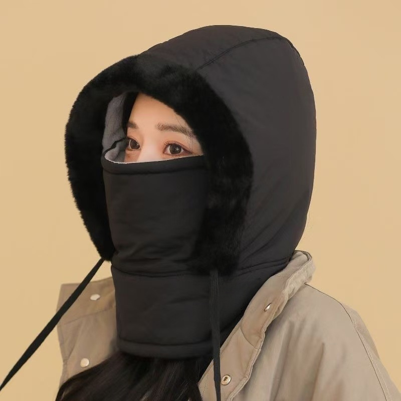 Winter-Warmhalte-Windschutzmütze【3-in-1: Mütze & Schal & Maske】