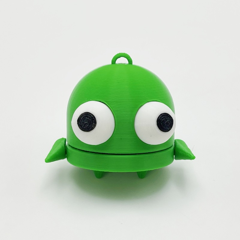 Druckbare Roboterpuppe Schlüsselanhänger Ornament Spielzeug