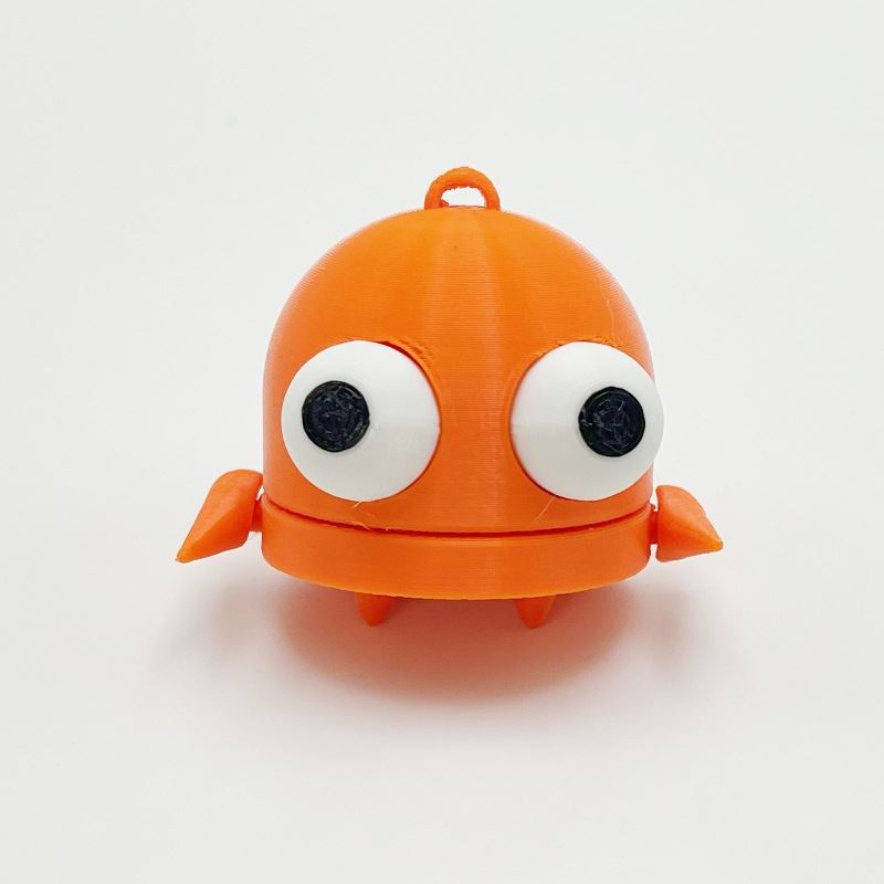 Druckbare Roboterpuppe Schlüsselanhänger Ornament Spielzeug