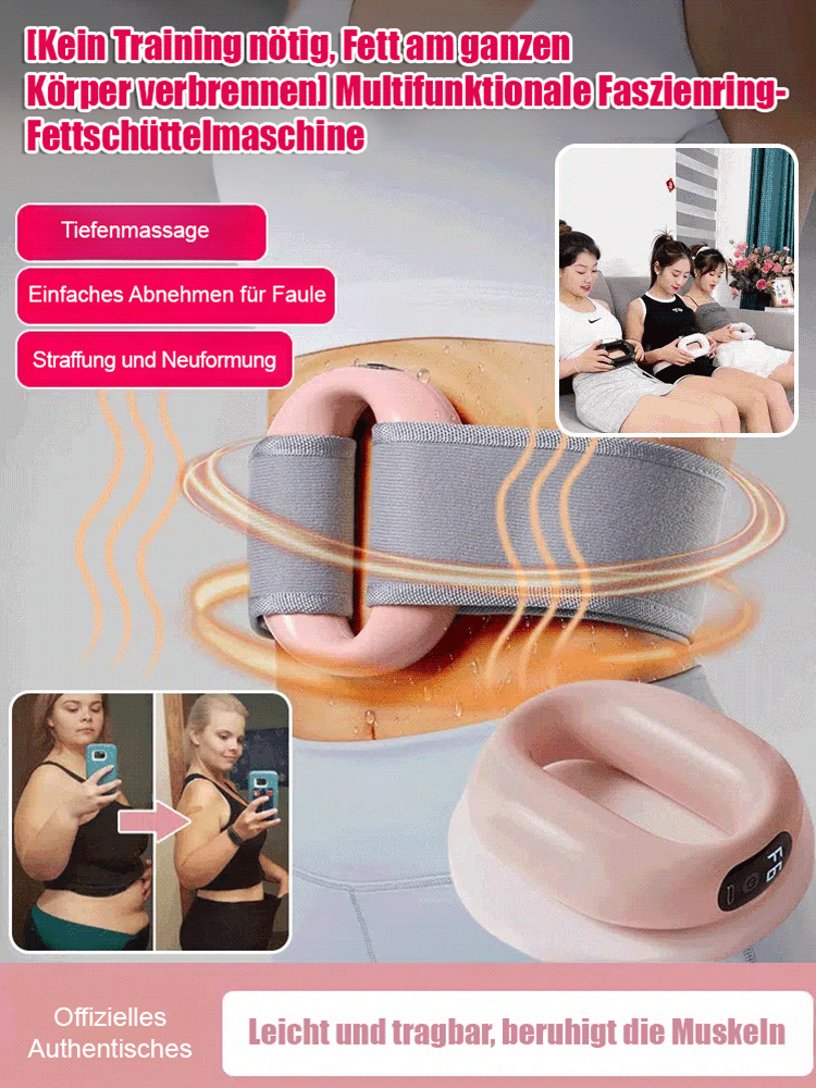 【Keine Übungen, 5-fache Fettverbrennung】Fascia-Ring, Ganzkörper-Fettverbrennung