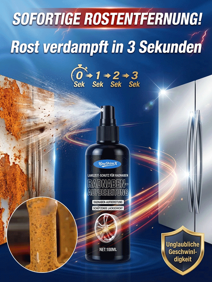🔥Rost weg in 3 Sekunden! 🛡️50 Jahre Rostschutz – einmal aufgetragen, für immer geschützt! Legierung Rostentfernungs und Renovierungsflüssigkeit