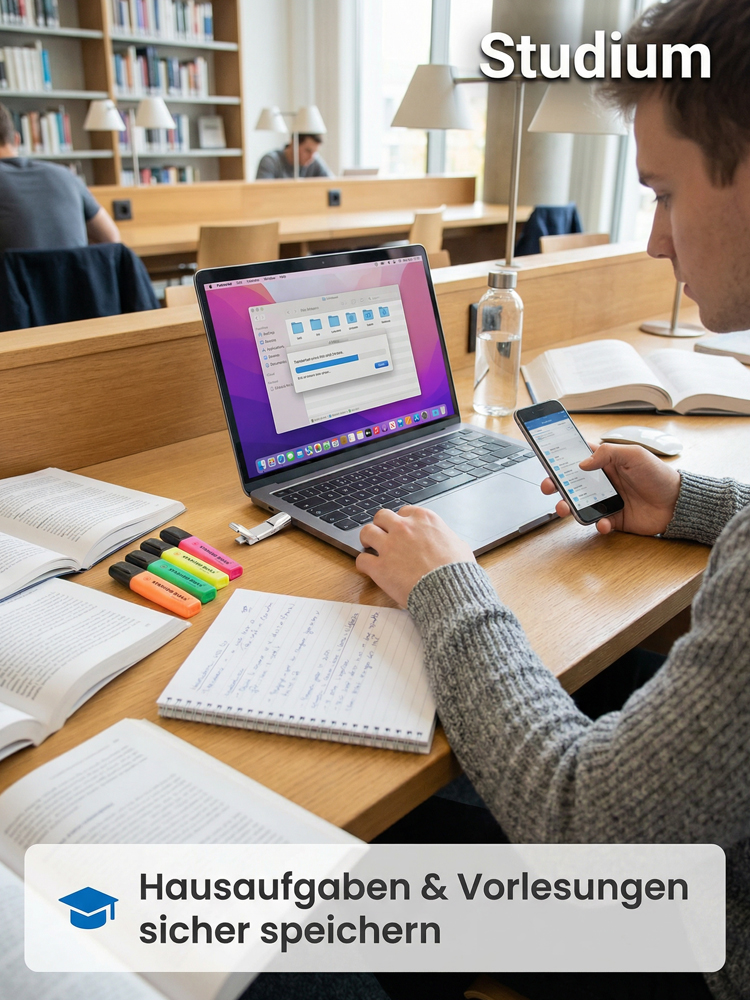 Ohne monatliche Cloud-Kosten!☁️❌ Für nur den Preis einer Currywurst erhältst du massiv Speicherplatz✨