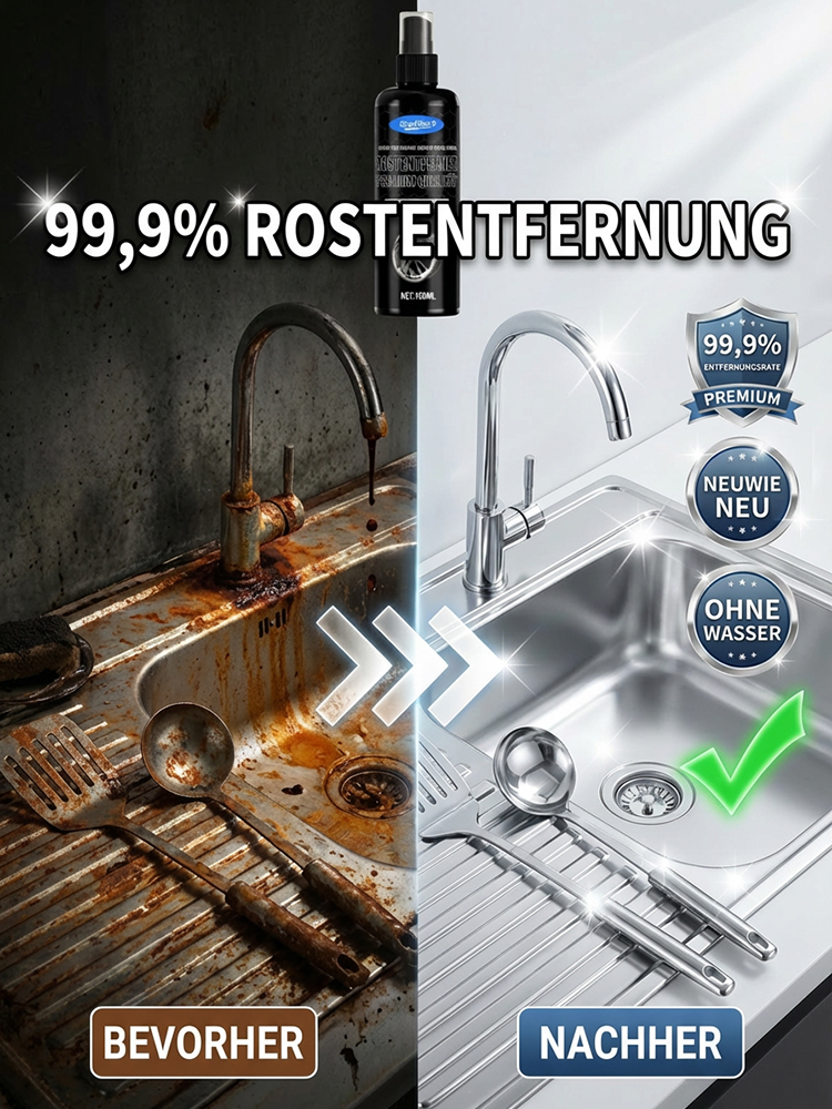 🔥Rost weg in 3 Sekunden! 🛡️50 Jahre Rostschutz – einmal aufgetragen, für immer geschützt! Legierung Rostentfernungs und Renovierungsflüssigkeit