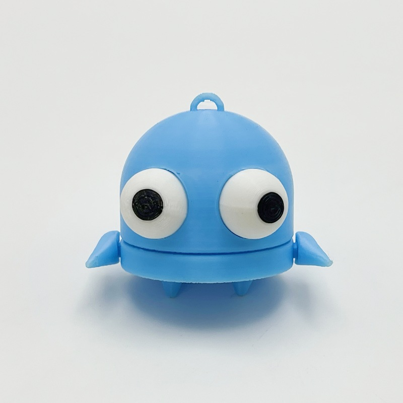 Druckbare Roboterpuppe Schlüsselanhänger Ornament Spielzeug