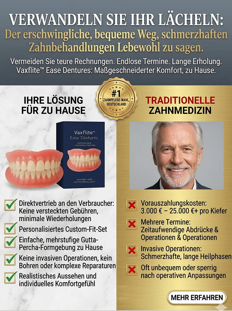 【Nr. 1 in der Mundpflege】Hochwertiges   maßgeschneidertes Komplettset für Vollprothesen