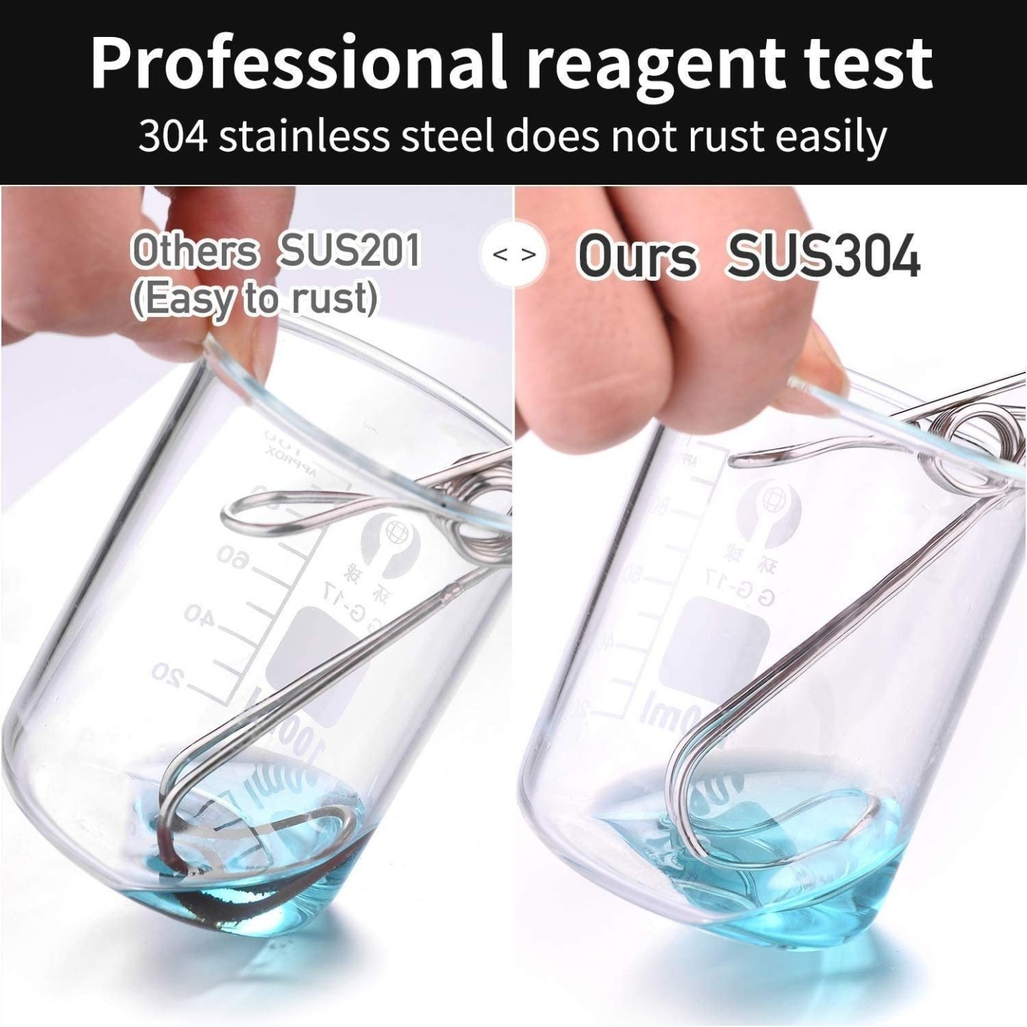 Early Summer Hot Sale 48% OFF - 304 Stainless Steel Metal Long Tail Cl