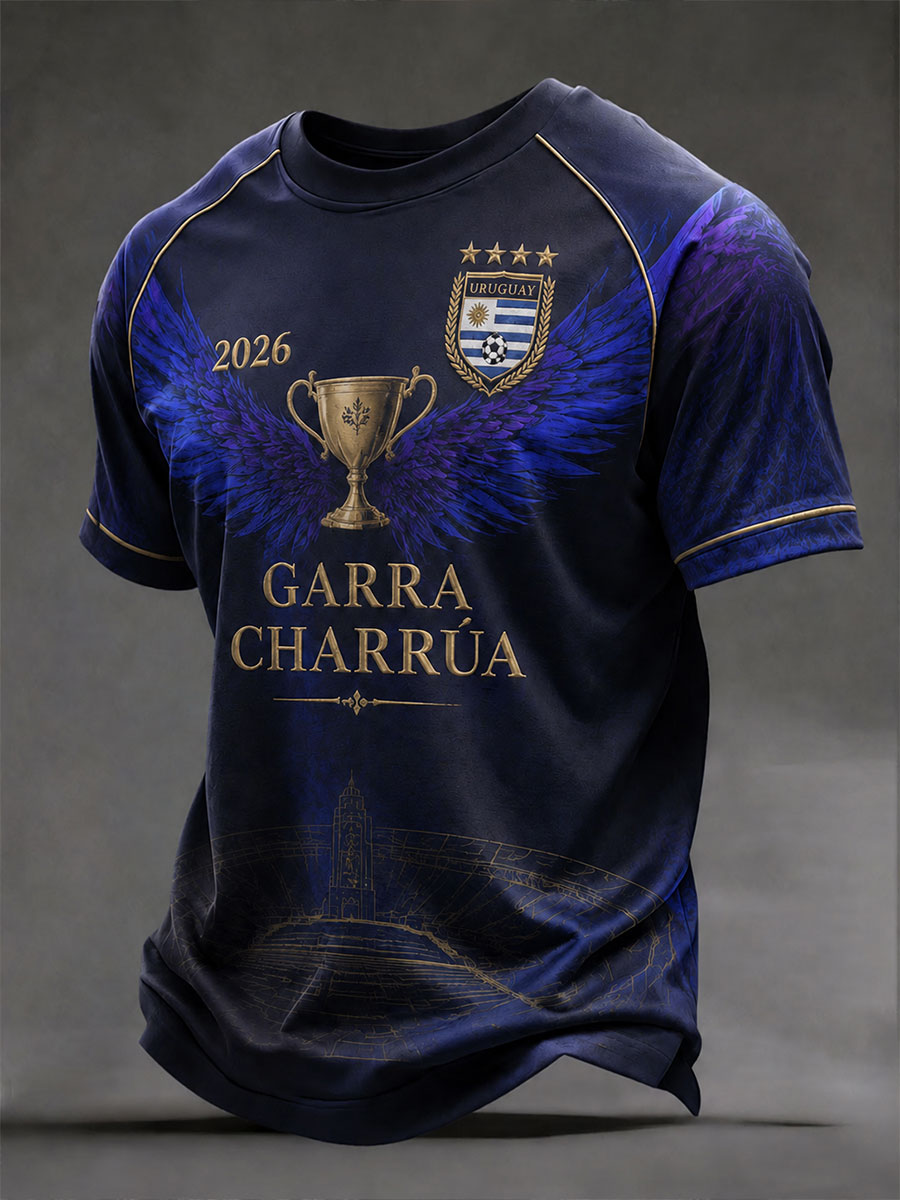 Men's Uruguay Soccer T-Shirts