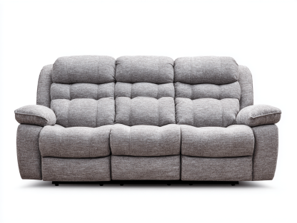 Canapé en tissu 225×100×98 cm – gris – style relax moderne rembourré-Shelterano