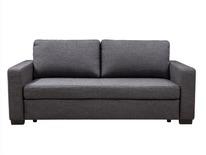 Canapé lit tissu 170×95×85 cm – gris foncé – design moderne-Shelterano