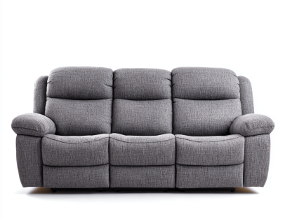 Canapé en tissu 215×98×95 cm – gris foncé – style relax moderne rembourré-Shelterano